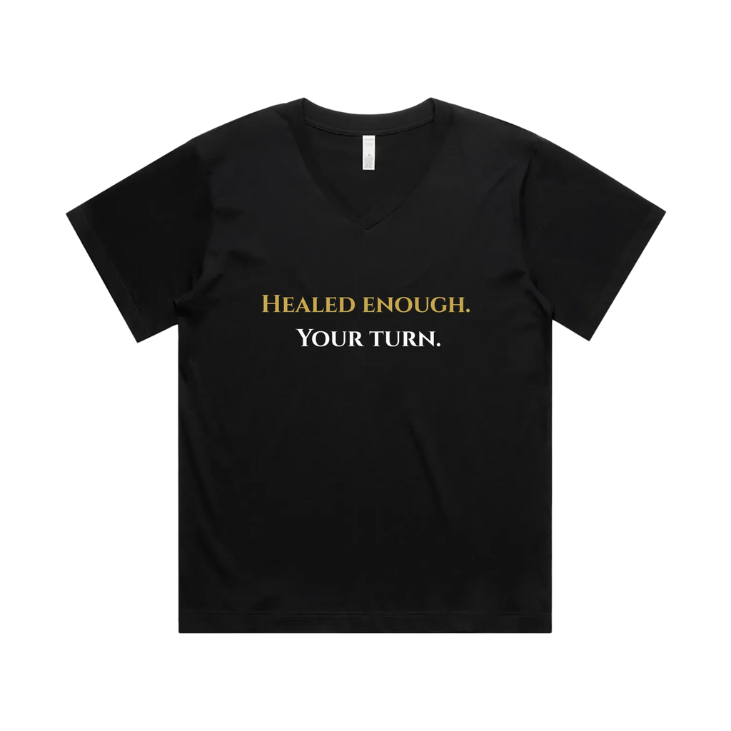 Black front flat lay