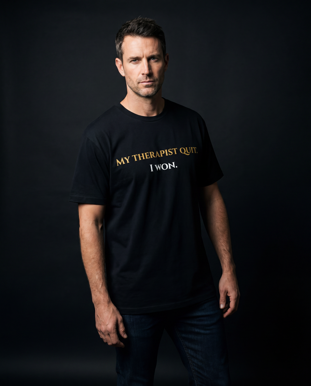 My therapist quit. I won. Men.