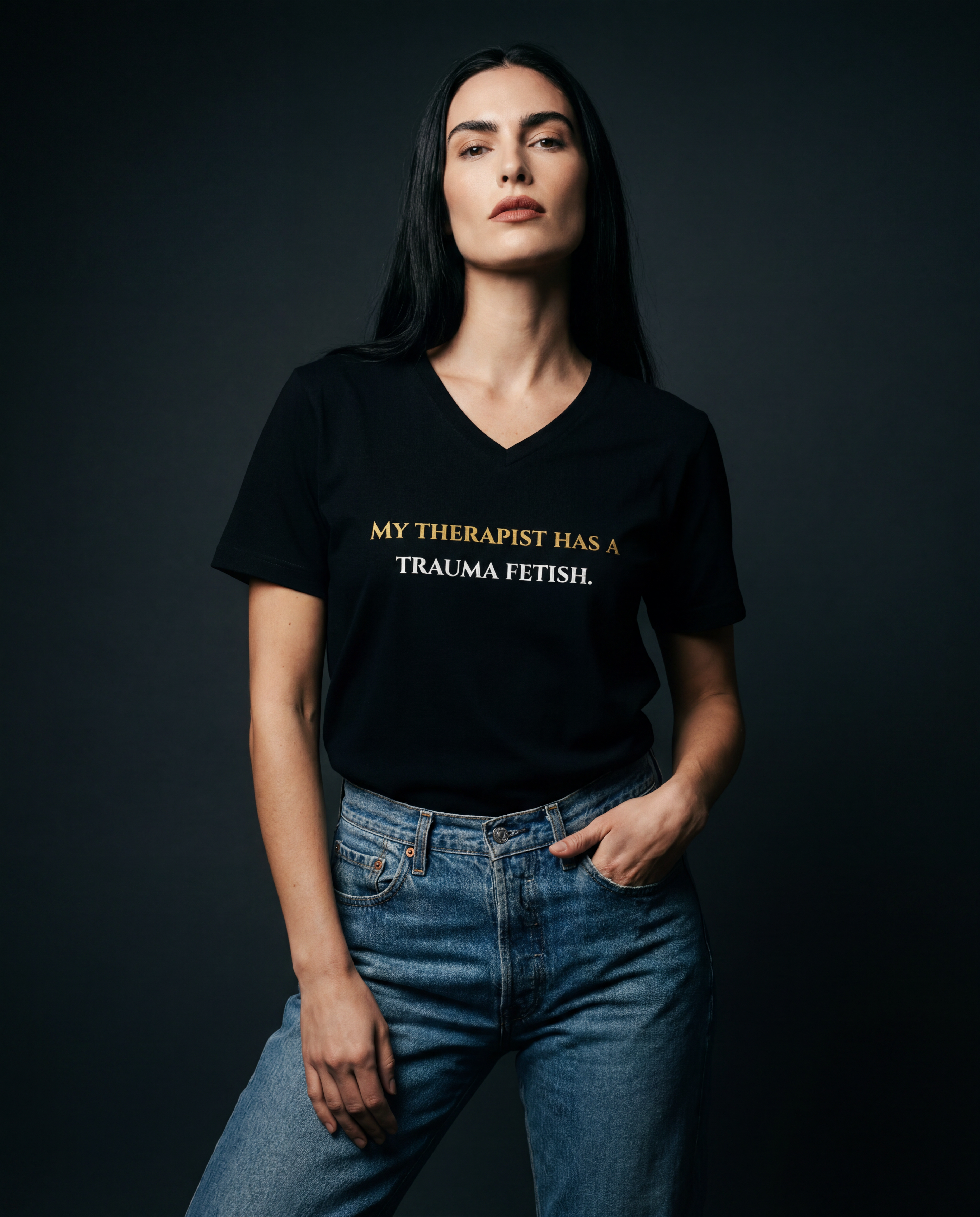 My therapist has a trauma fetish. Women.